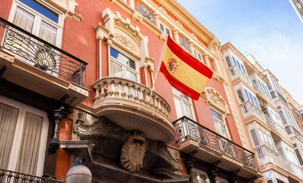 stock image Streets in Historic City in Downtown Cartagena, Spain.