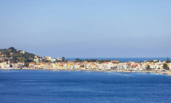 Cidade Junto Mar Messina Sicília Itália Manhã Ensolarada — Fotografia de Stock