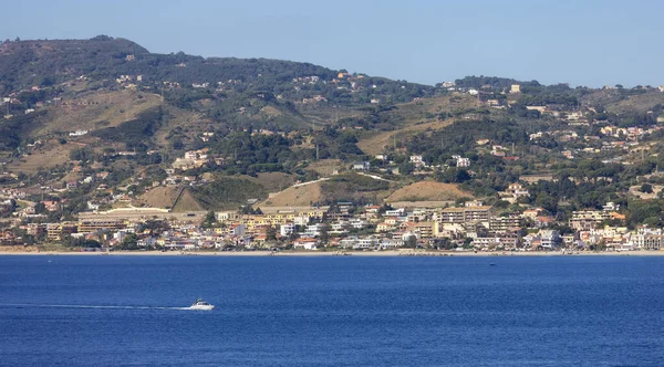 Stadt Meer Messina Sizilien Italien Sonniger Morgen — Stockfoto