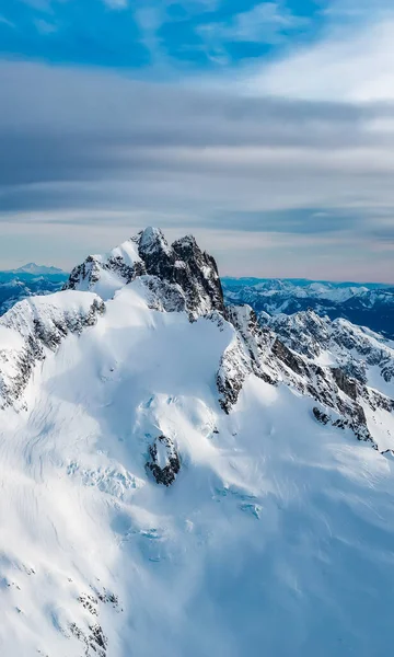 Veduta Aerea Del Paesaggio Montano Canadese Squamish British Columbia Canada — Foto Stock