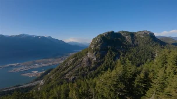 정상에서 Squamish Canada 캐나다 영화에 나오는 — 비디오
