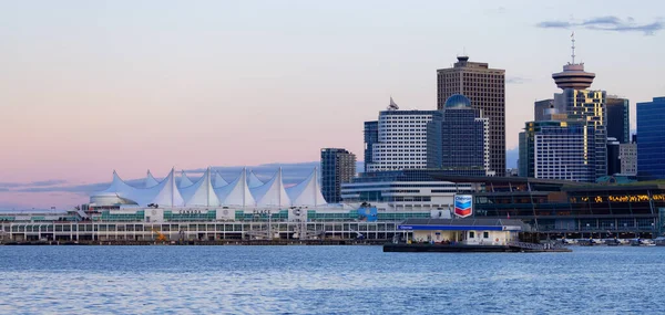 Центр Ванкувера Британская Колумбия Канада Июня 2023 Года Modern City — стоковое фото
