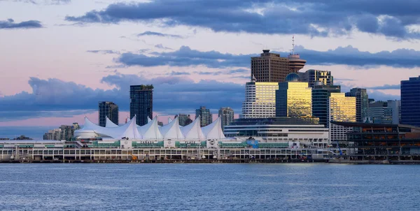 Downtown Vancouver British Columbia Canada Giugno 2023 Modern City Skyline — Foto Stock