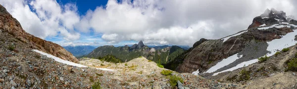 Paisagem Montanhosa Canadense Fundo Natureza Howe Sound Norte Vancouver Colúmbia — Fotografia de Stock