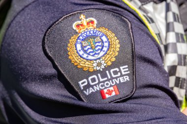 Vancouver, BC, Kanada - 20 Eylül 2023: Vancouver Polis Teşkilatı.