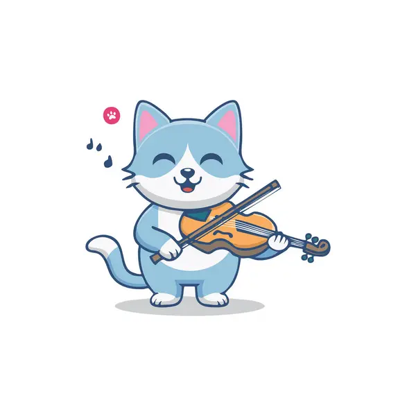 Şirin kedi oyun keman