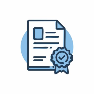 Document Icon with AI Verification