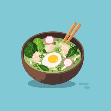 Soto Ayam Tavuk Çorbası