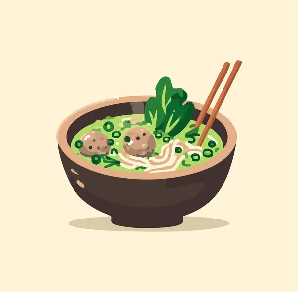 Görüntü Bakso Köfte Çorbası