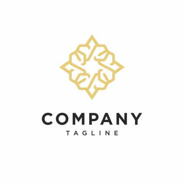 Süsleme Çiçeği Özeti Basit logo