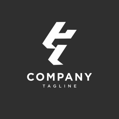 H harfi 7 numaralı logo simgesi vektörü