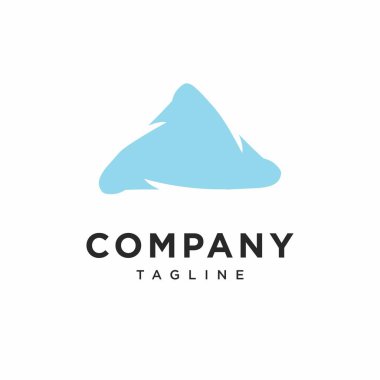 Üçgen Yastık Logosu Simge Vektörü