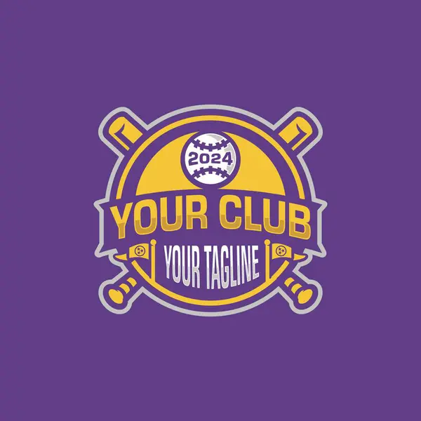 Beyzbol Rozeti Logo Vektörü