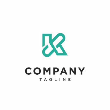 K harfi eczane logosu simge vektörü / K harfi eczane logosu simge vektörü