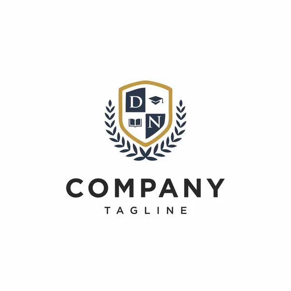 Eğitim Rozeti logosu Simge Vektörü / Eğitim Rozeti logosu Simge Vektörü