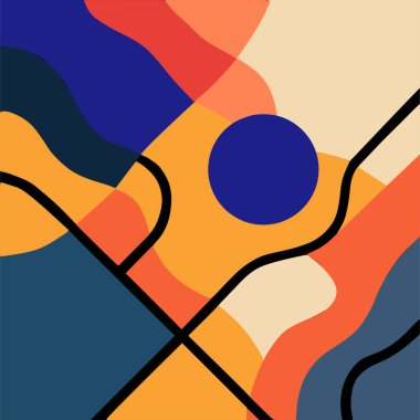 Bu vektör soyut bir arkaplan içerir