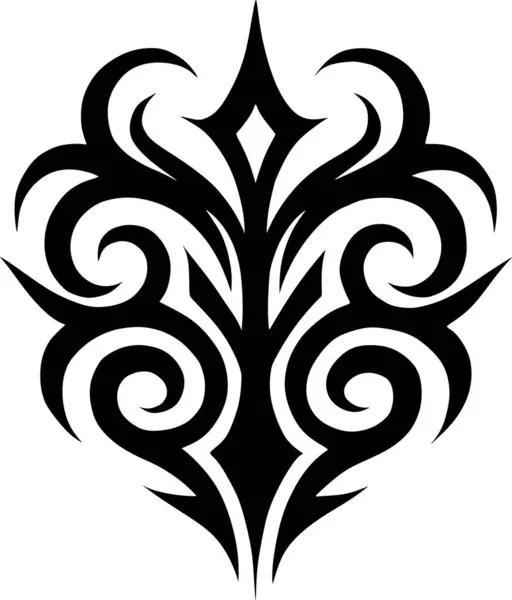 Kıvrımlı, girdap şekilli simetrik kabile vektörü