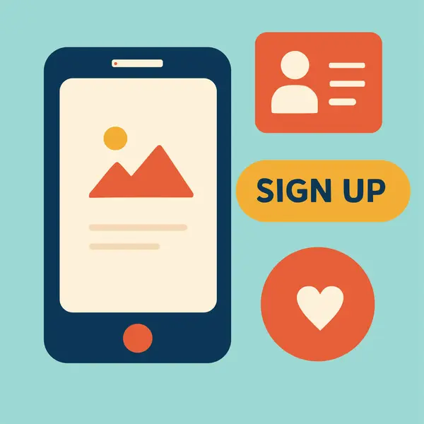 Bu vektör bir cep telefonu simgesi gösterir