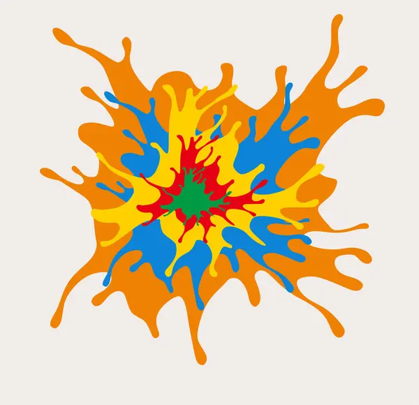 Bu vektör bir renk sıçraması içerir