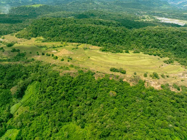 Dağların eteklerinde uzanan otlakların nefes kesici manzarası.