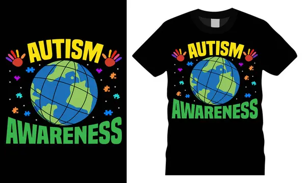 Autism Awarenessworld otizm günü t-shirt vektör tipografisi hazır renkli tişört tasarımı, farkındalık dekoru; otizm farkındalık tasarım svg; otizm farkındalık vektörü; rozet vektörü; baba vektör tasarımı; etiket tasarımı; mesaj; vintage sanat; giyim; 