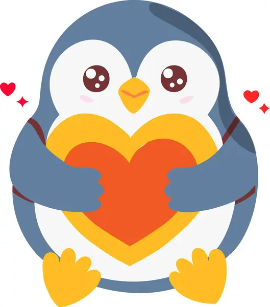 Penguen sarılması.