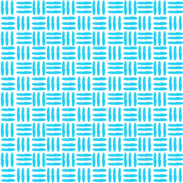 Desen, satranç tahtasına benzeyen alternatif mavi paralel çizgilerden oluşur. Yatay ve dikey çizgiler şebeke şeklinde dizilir ve yapılandırılmış bir tasarım oluşturulur. Çizgiler hafif kıvrımlı, beyaz arka planda elle çizilmiş gibi görünüyor. Mavi eş