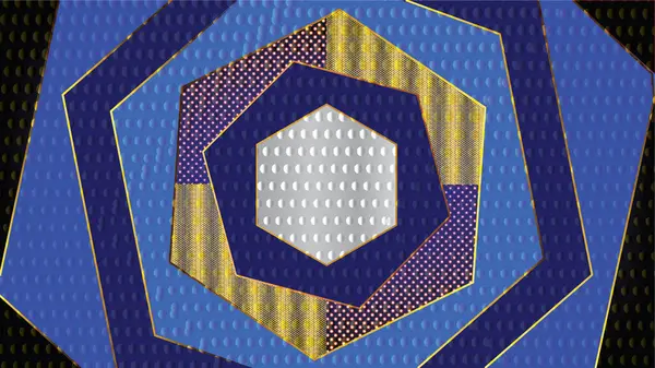 Modern tarzda koyu siyah arka planda altın çizgileri olan lüks ve soyut bir arka plan. Üç boyutlu. Modern delüks şablon tasarımı hakkında vektör illüstrasyonu.