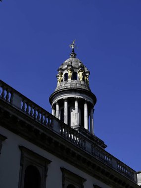 LONDON, İngiltere - 29 Nisan 2025 Marylebone Anayolu 'ndaki St Marylebone Kilisesi