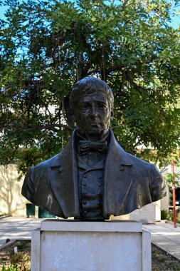 VALLETTA, MALTA - 18 Nisan 2025: Maglio Gardens 'da Yunan işadamı ve hayırsever Giovanni di Niccolo Pappaffy' nin (Gnien tal-Maglio)