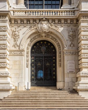 MONACO - 26 Mayıs 2018: Okyanus Müzesine Giriş