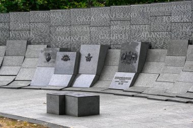 LONDON, İngiltere - 07 Temmuz 2025: Hyde Park Köşesindeki Avustralya Savaşı Anıtı