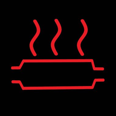 Otomotiv tasarımları için kullanışlı aşırı ısınma için katalitik dönüştürücü uyarı göstergesi