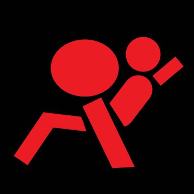 Hava yastığı göstergesi öndeki hava yastığı kapatıldığında uyarı