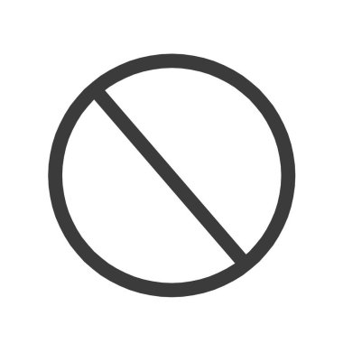 siyah yasaklanmış işaret kavramı engellemeye izin verilmiyor - 1