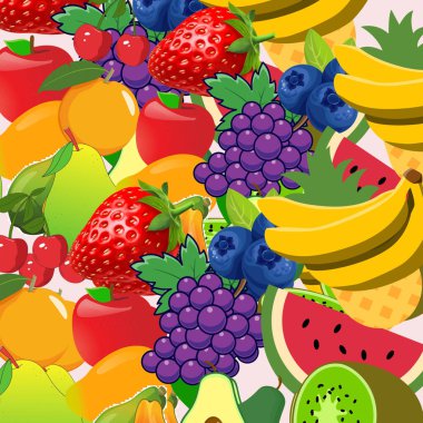 meyve duvar kağıtları projeler için kullanışlıdır karışık meyveler sağlıklı beslenme planı - 1