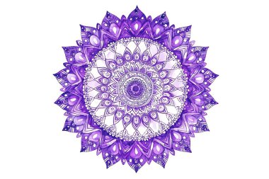 'Suluboya Mor Taç Çakra Mandala Mandala Mandala Mandala Tasarım Elementi' başlıklı bu resim şu içeriği içeriyor: mandala, çakra, taç çakra, sahasrara, mor, suluboya, manevi, yoga, meditasyon, zen, Budizm, Hinduis