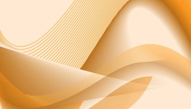 soyut dalgalı turuncu eğimli arkaplan