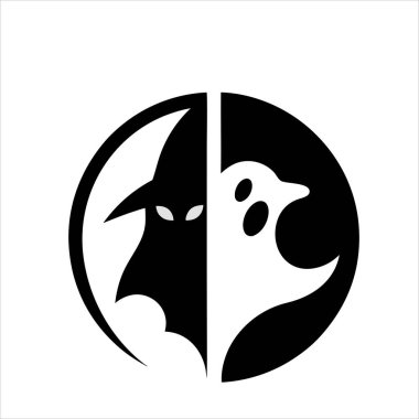 Halloween Silhouette Icons Pack Logo Styles