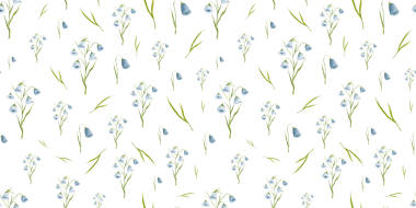 El boyası suluboya çiçek deseni - Çan çiçeği: Zarif arka planlar, tekstil ve tasarımcı projeleri için kusursuz botanik tasarımı - Şeffaf arkaplan