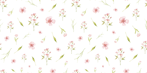 Suluboya kusursuz çiçek deseni - Romantik pembe çiçekler ve yeşil yapraklar. Bu romantik ve kadınsı tasarım düğün davetiyeleri, kumaş tasarımı, duvar kağıdı, tebrik kartları, hediye paketi ve diğer yaratıcı projeler için mükemmeldir.. 