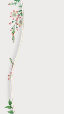 İslami zarif beyaz düğün davetiyesi video dikey arkaplan boş şablon _ 2