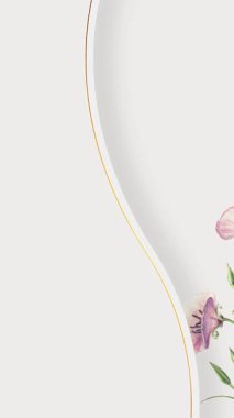 Minimalist düğün davetiyesi video dikey arkaplan boş şablon _ 2