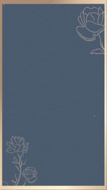 Prestij Donanma düğün davetiyesi video dikey arkaplan boş şablonu