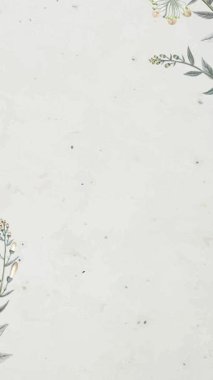 Klasik düğün davetiyesi video dikey arkaplan boş şablon _ 2