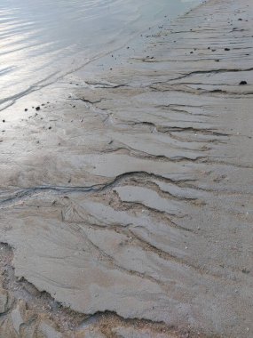 Deniz kıyısının güzel manzarası