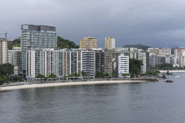 View Residential Buildings Icara Beach Niteri Rio Janeiro Brazil — Stok fotoğraf