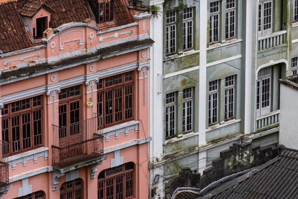 Bela Vista Para Edifícios Cidade Centro Curitiba Capital Paran Brasil — Fotografia de Stock