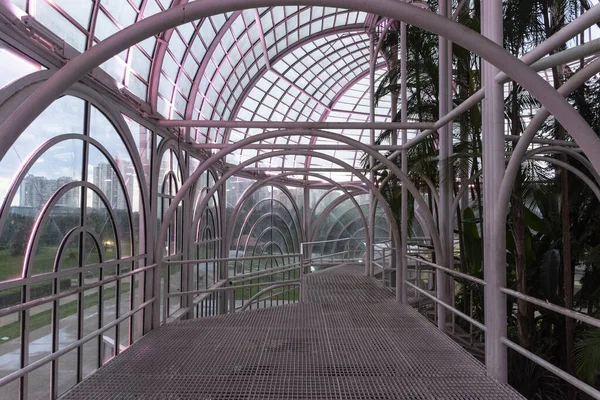 Beautiful View Greenhouse Botanical Garden Curitiba Capital Paran Brazil — Stock Photo, Image