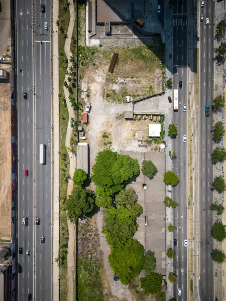 Beautiful Aerial View Binrio Avenue Downtown Rio Janeiro Brazil — Stock Photo, Image
